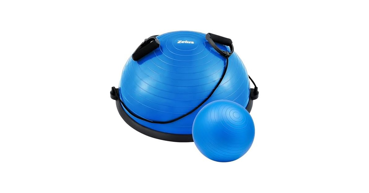 ZELUS 23" Balance Ball and 55cm Yoga Ball
