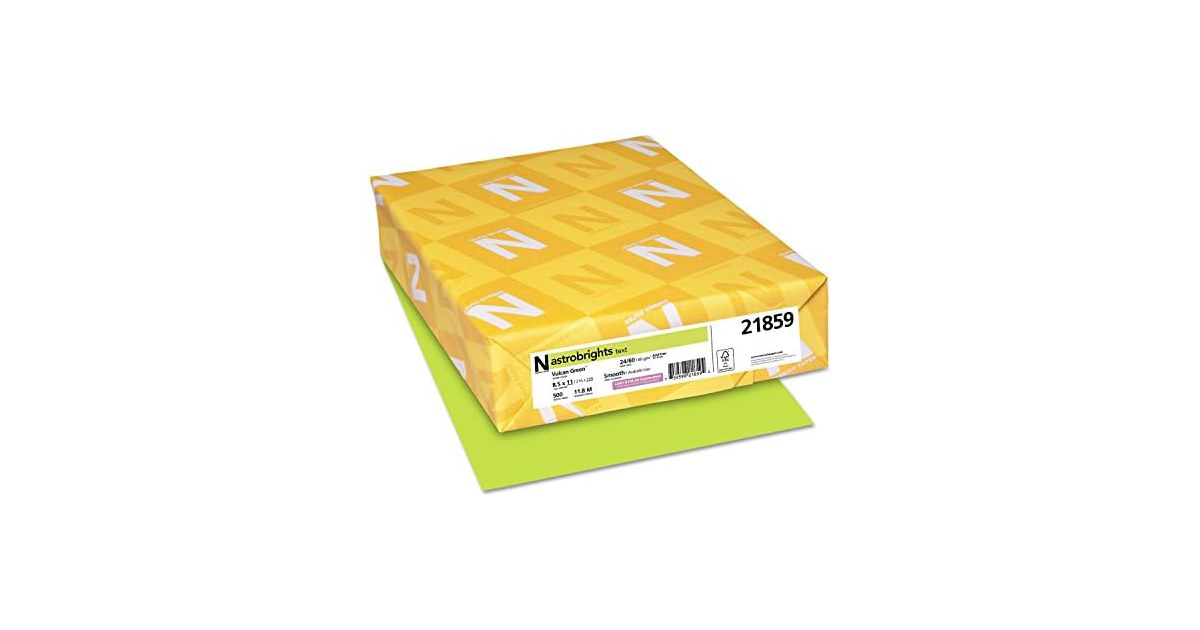 Astrobrights Neenah Paper 21859 Color Paper