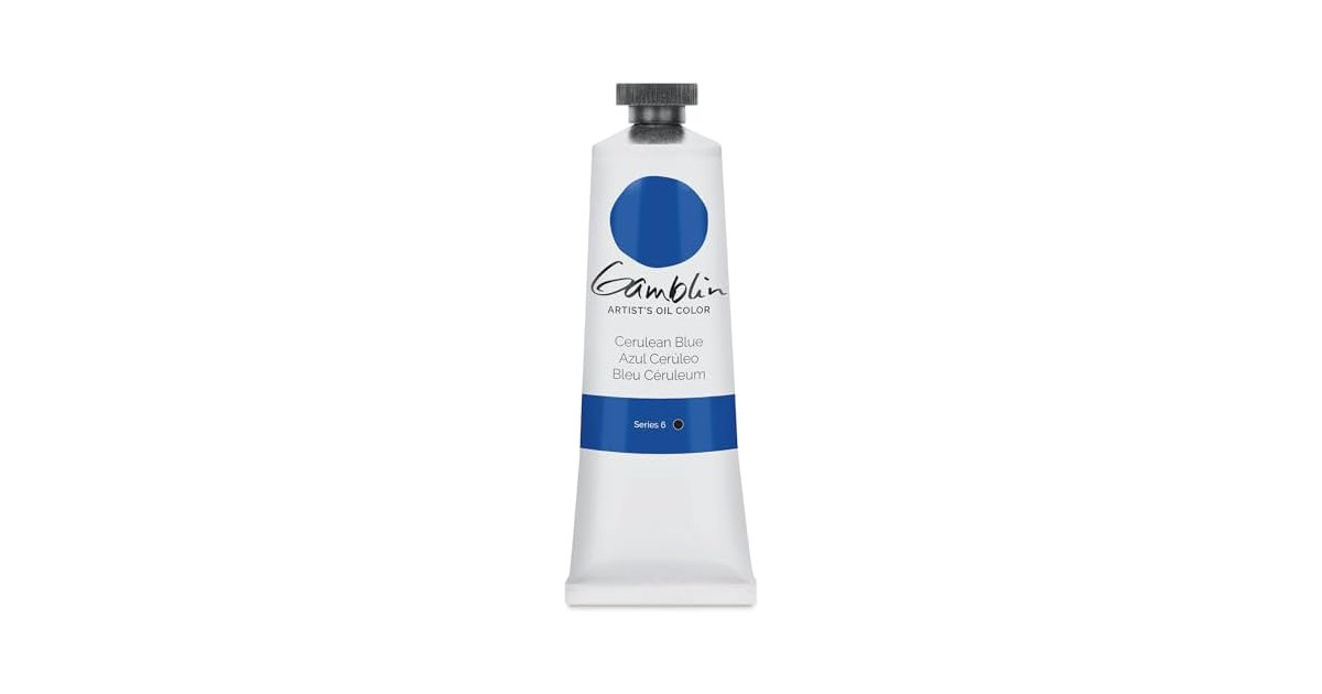 Gamblin Artist's Oil Clr cerulean blue 37 ml