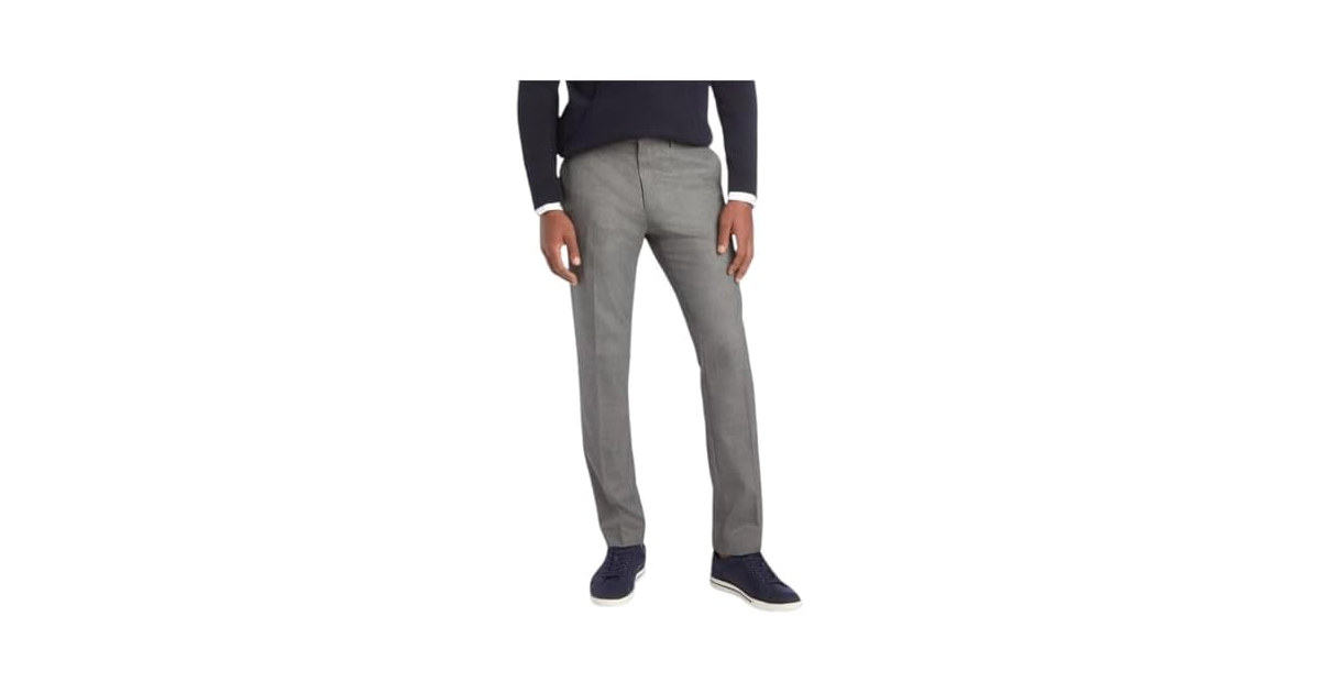 Stretch Twill Dress Pant, Slim Fit by
