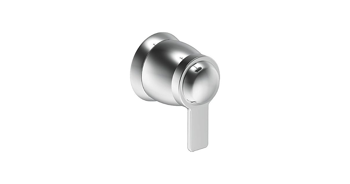 Moen TS3300 90-Degree Volume Control Trim Kit, Chrome