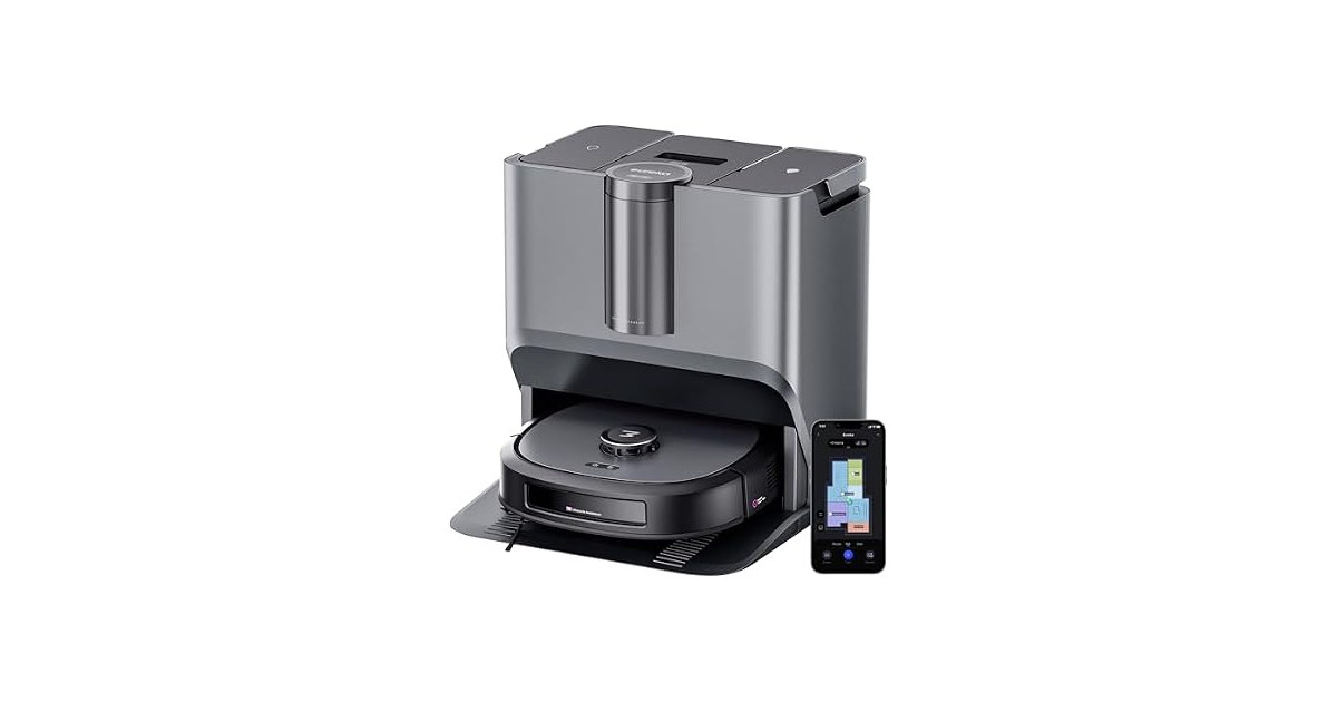 Eureka J20 Robot Vacuum Self Emptying