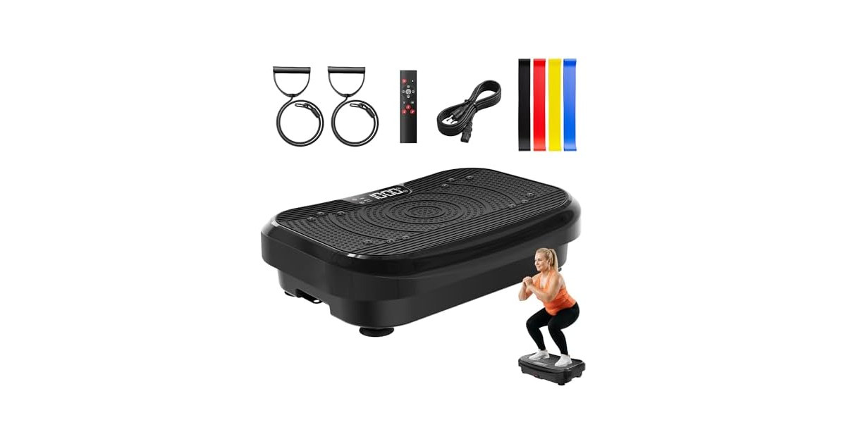 Steelite Vibration Plate Exercise Machine Massager