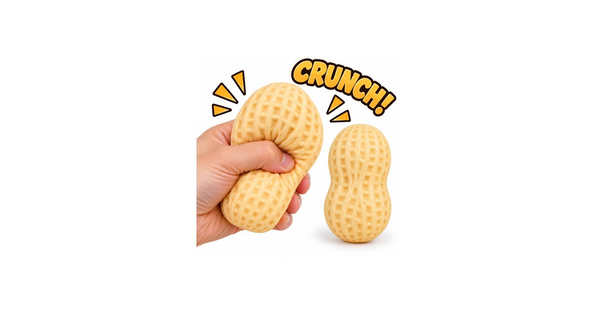 Peanut Crunch Squishy 2-Pk
