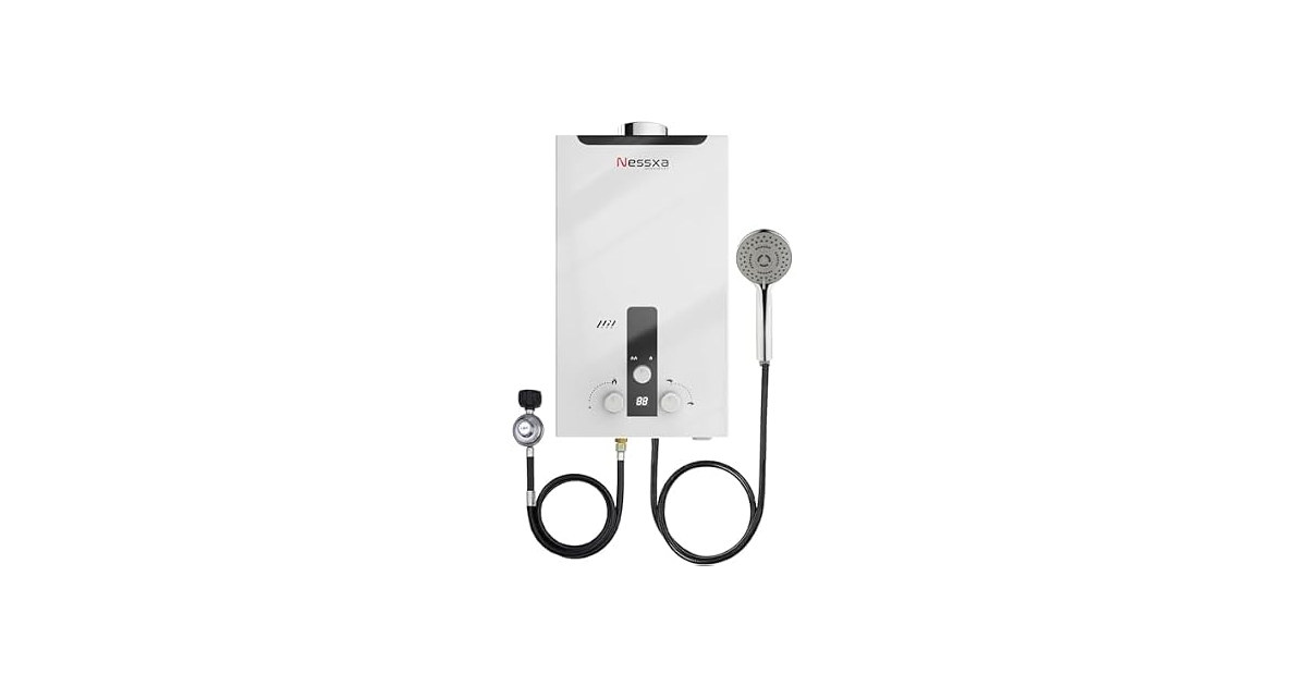 Nessxa Tankless Water Heater Propane 85300 BTU