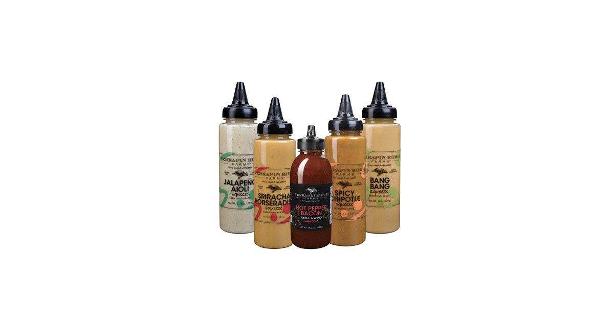 5pk Spicy Squeeze Sauces