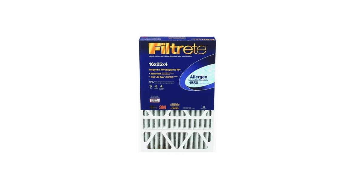 Filtrete 1550 Allergen Reduction Filter