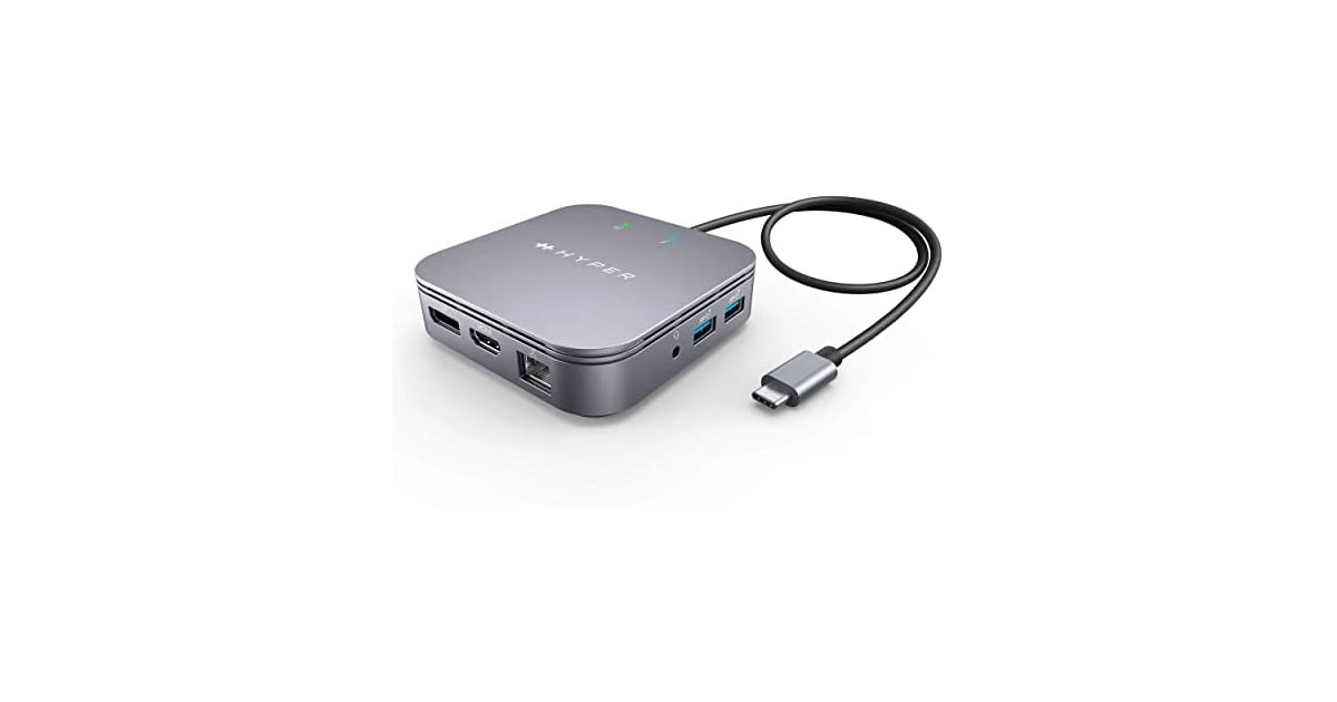 HyperDrive USB-C & Thunderbolt 4 Dual Monitor Dock