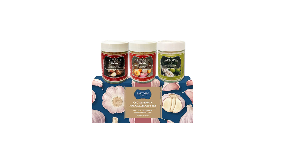 (3pk) Garlic Lovers Infused Sea Salts