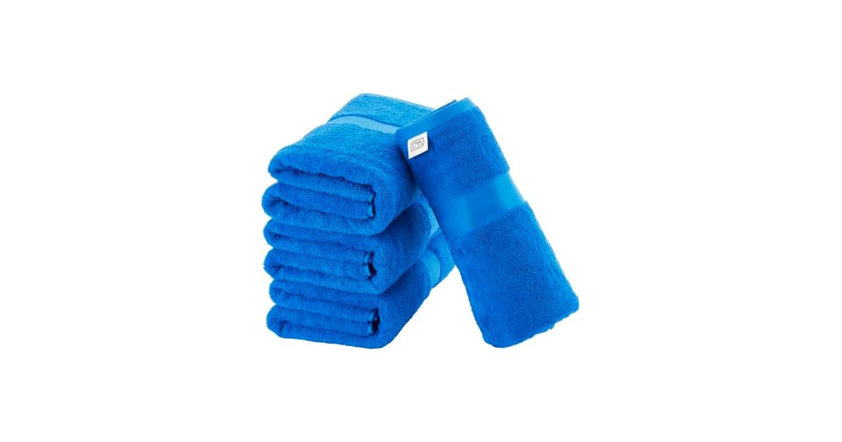 Towel Laboratory qua Place Blue,Pack of 4