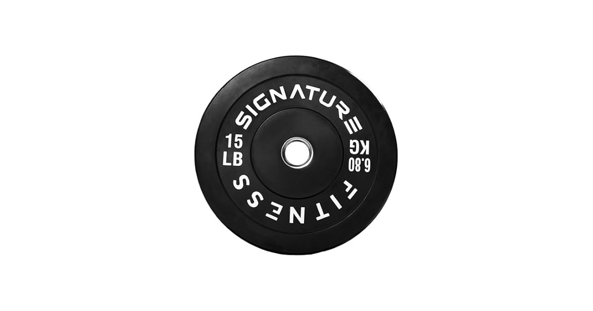 Fitvids 2" Olympic Bumper Plate Weight Plates 15LB