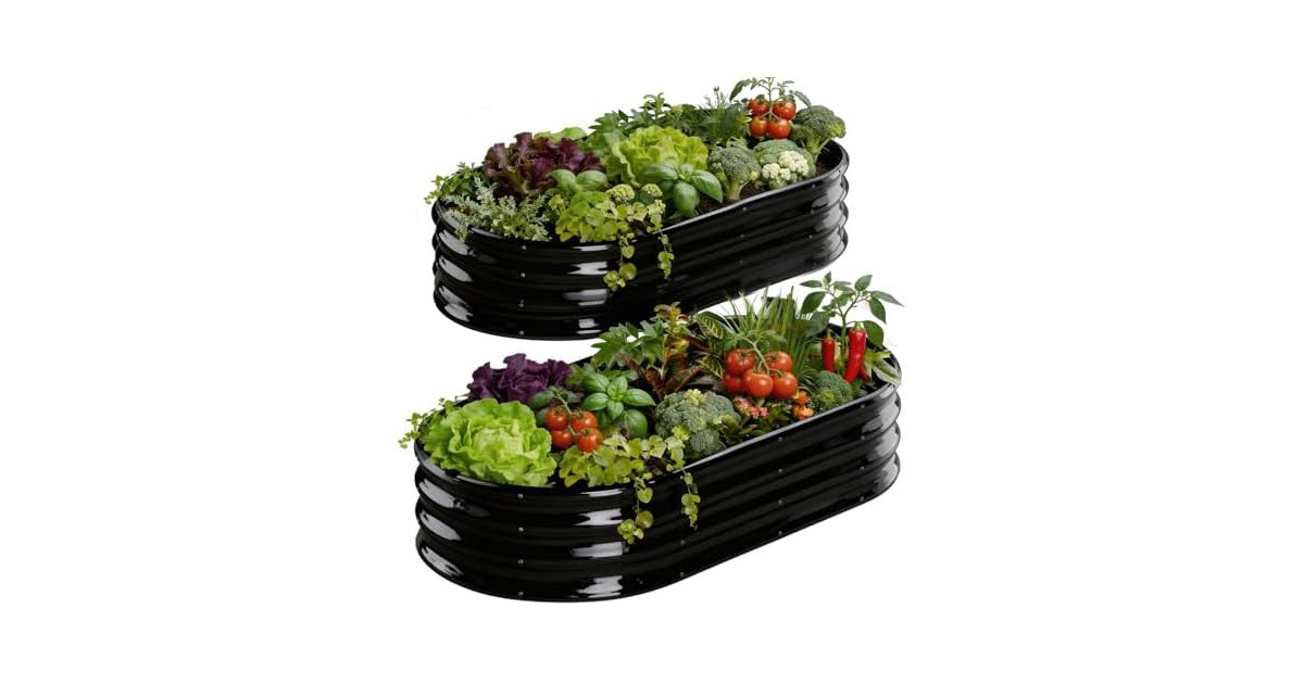 Rakukiri Raised Garden Bed 4FT Planter