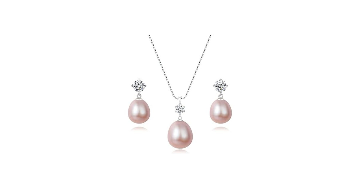 COYATE Freshwater Pearl Jewelry Set