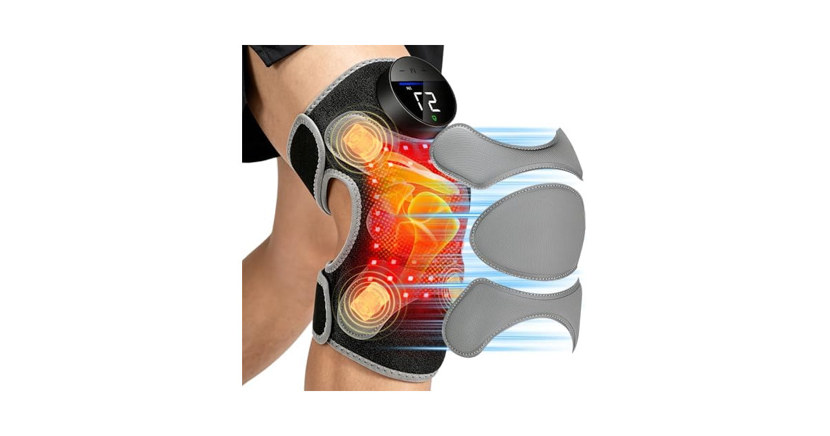 TABREAK Knee Massager Heat Light Therapy