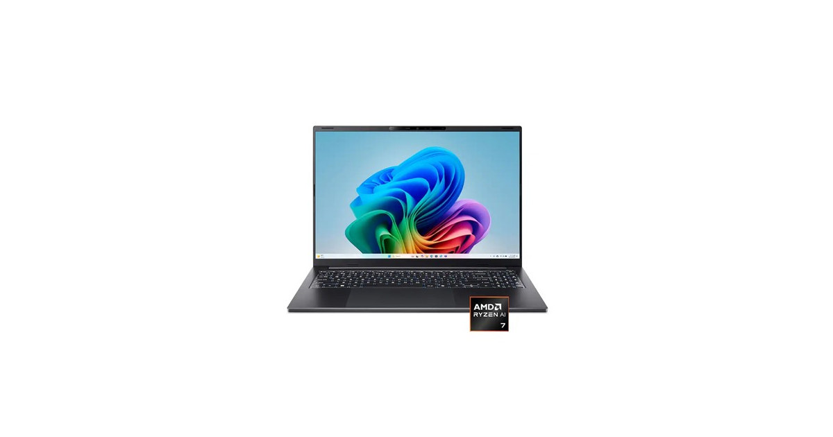 Acer Swift Go 16" Ryzen AI 7 Touch Laptop
