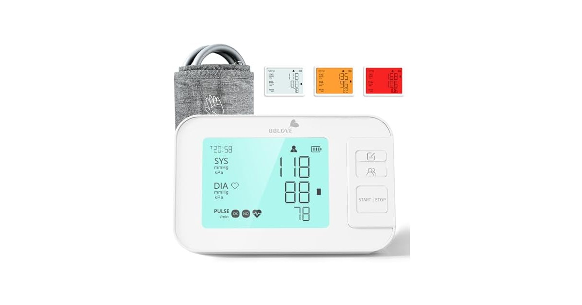 BBLOVE Blood Pressure Monitor