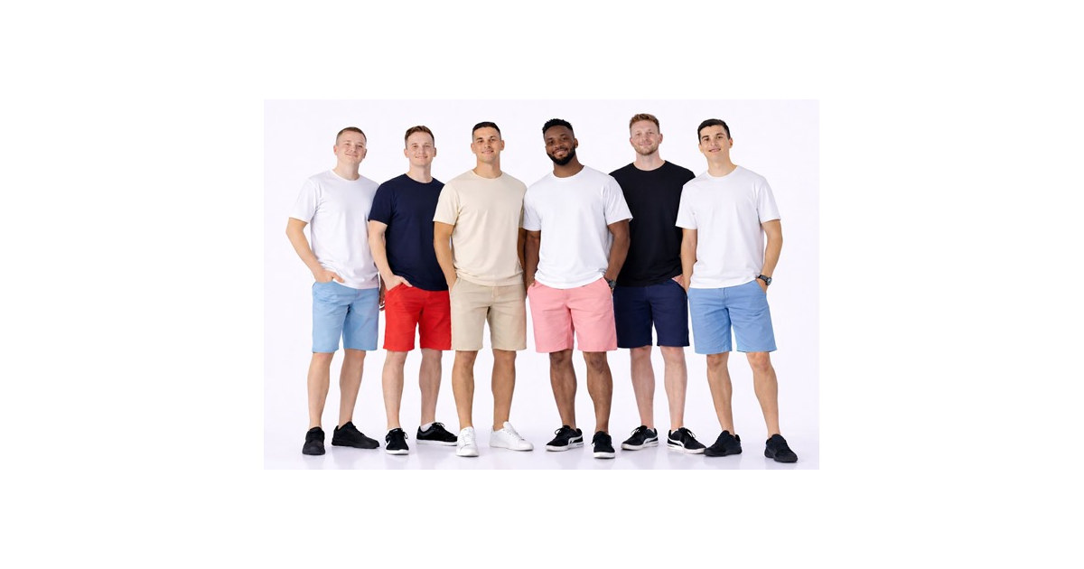 3Pk Asst Mens Slim Fit Chino Shorts