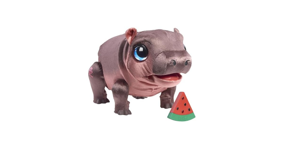 FurReal Sally The Silly Hippo Interactive Plush