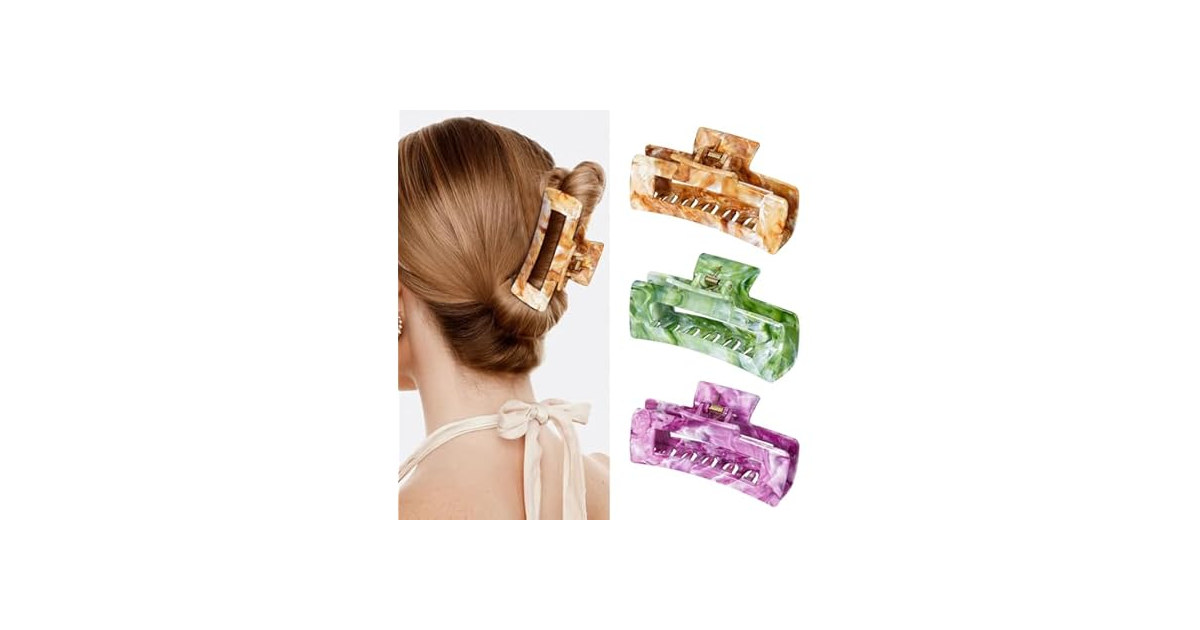 SHINLEA Hair Clips for Women, 4.1 Inch Large Hair