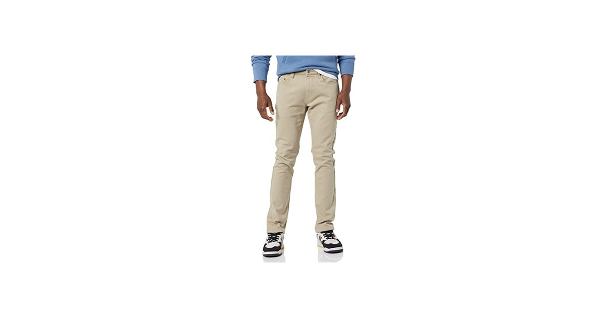 Amazon Essentials Skinny Jeans Light Khaki (42x29)