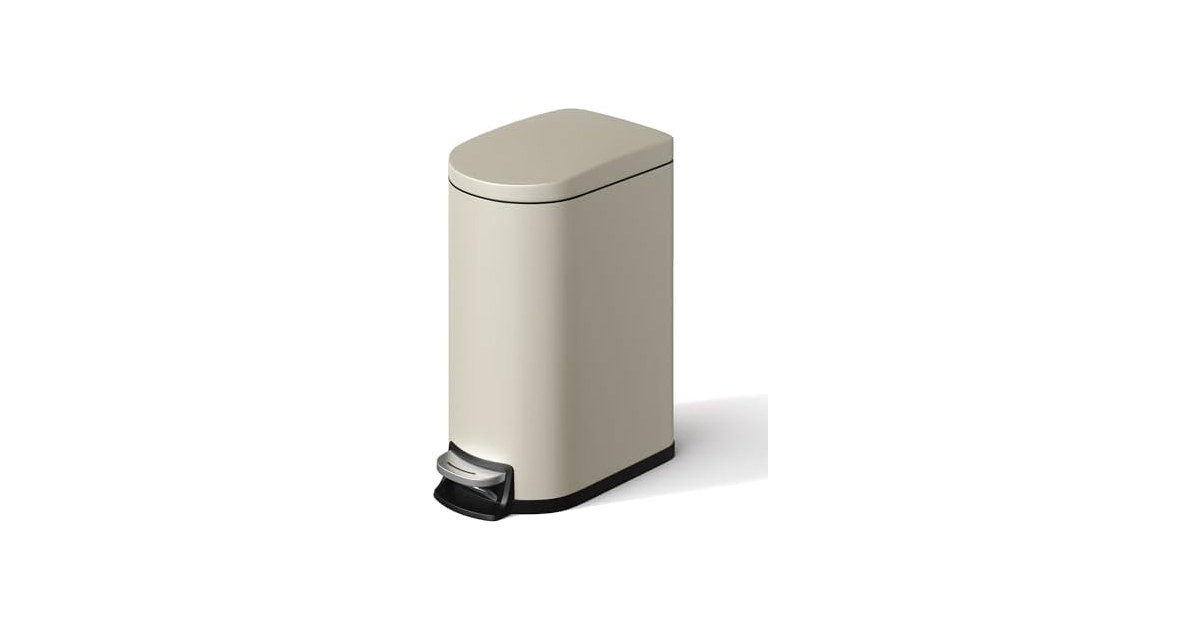 Takywep 2.6 Gal Step-On Trash Can
