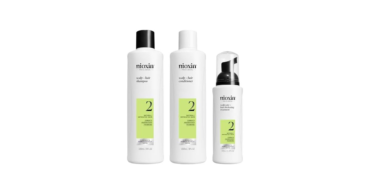 Nioxin System 2 Scalp Relief Kit Clean Shamp 072A