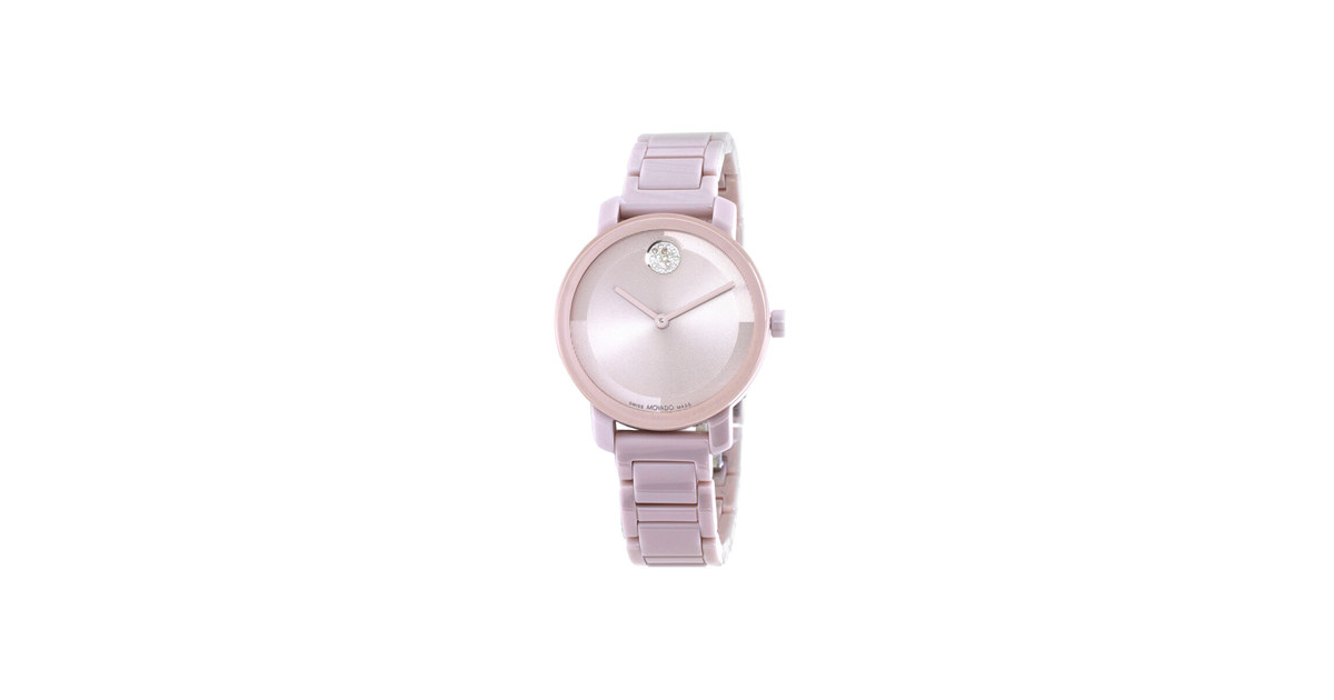 Movado BOLD Evolution 2.0 Quartz Pink Dial Watch