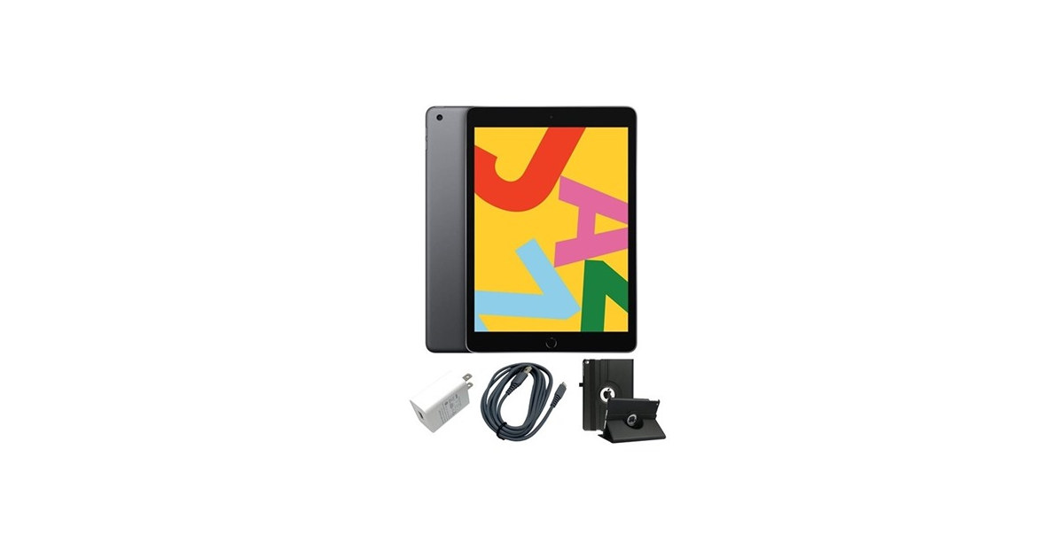 Apple 10.2" iPad 7 with Case (2019) (Open Box)