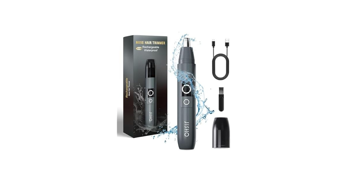 Rechargeable Ear and Nose Hair Trimmer