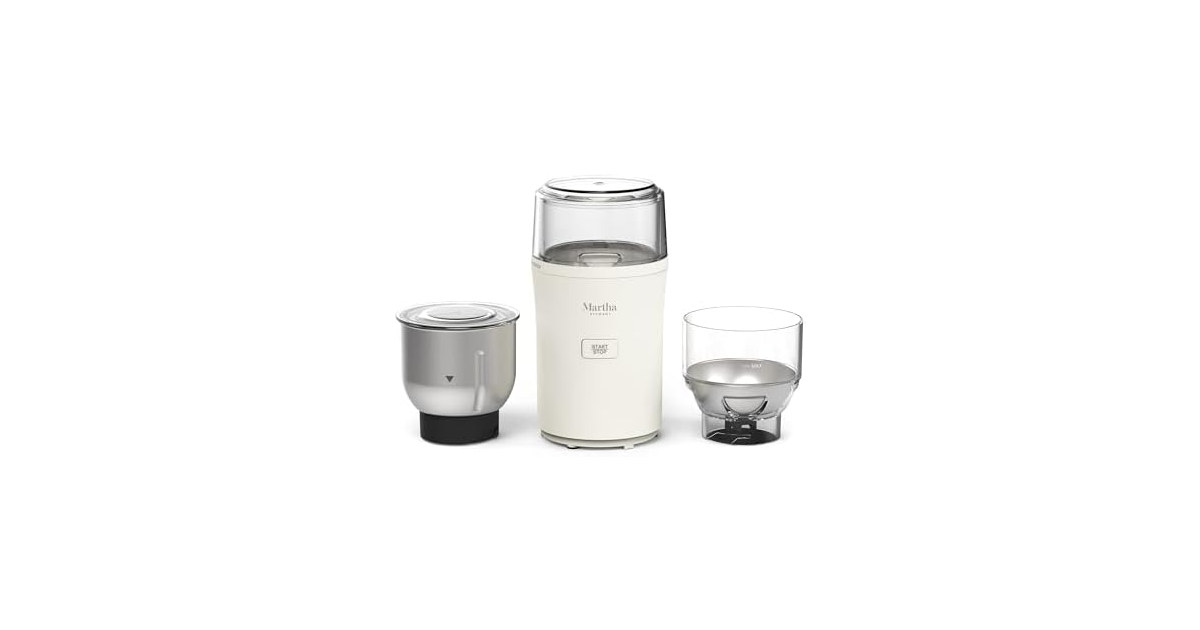Martha Stewart Electric Coffee & Spice Grinder Cream