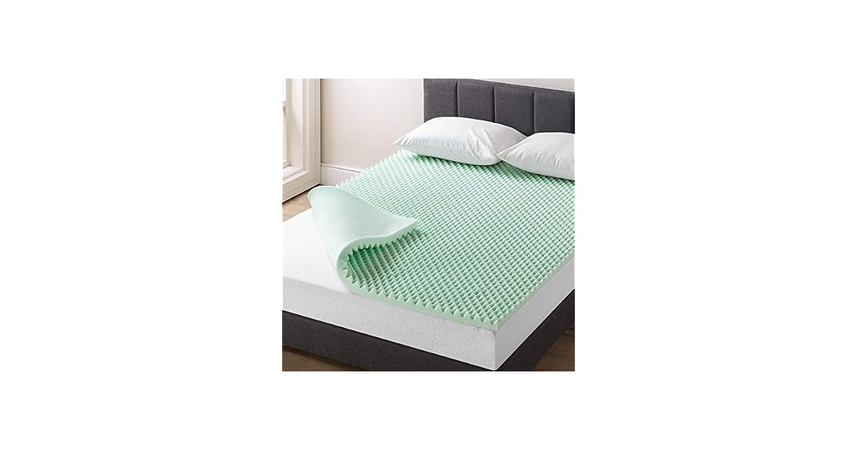 Best Price Mattress 2 Inch Egg Crate Memory Foam Full