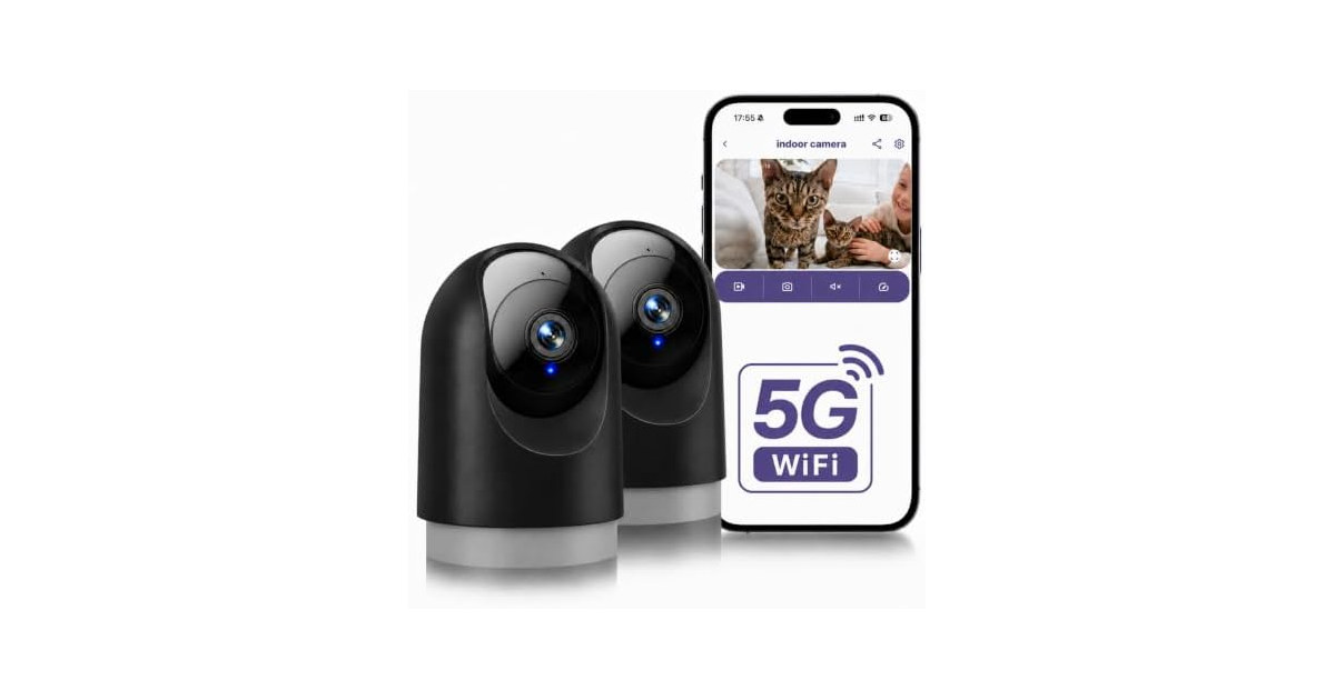 YOTON 2K Indoor Security Camera WiFi