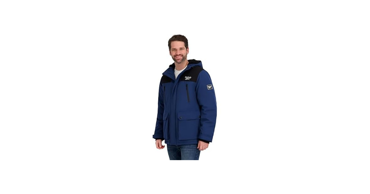 Reebok Men Insulated Softshell Winter Jacket