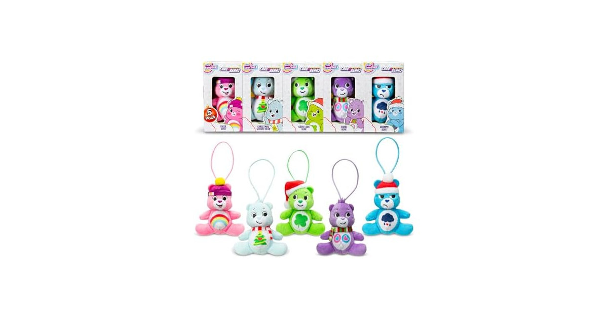 Micro Teenies, Care Bears Holiday 5 Pack