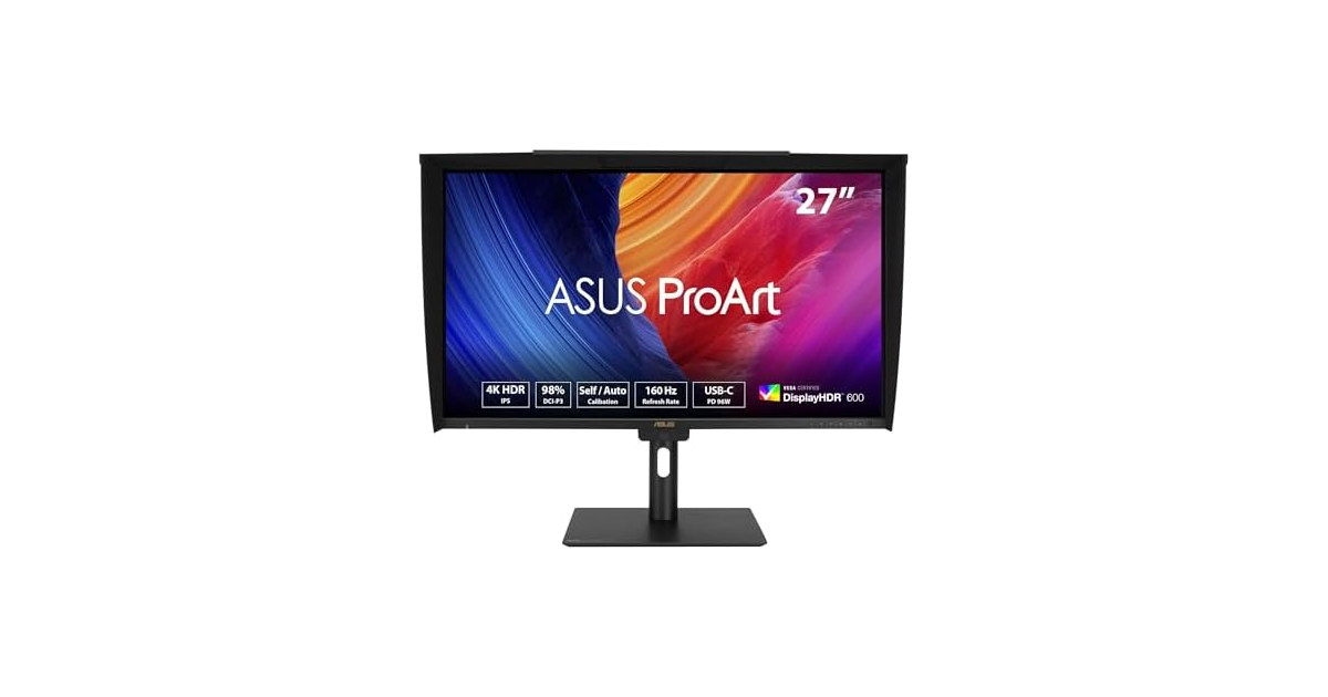 ASUS ProArt PA27UCGE 27" 4K HDR USB-C Professional Monitor