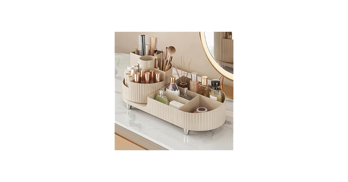 Booklov Rotating Makeup Organizer
