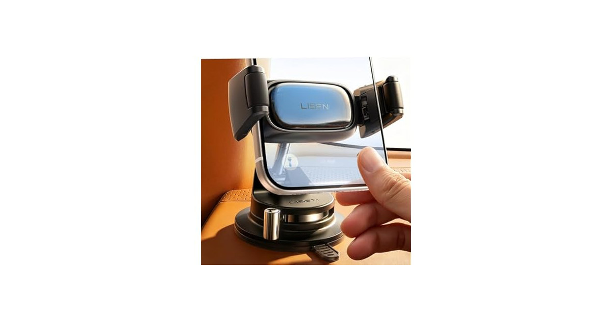 LISEN Suction Phone Mount for Car
