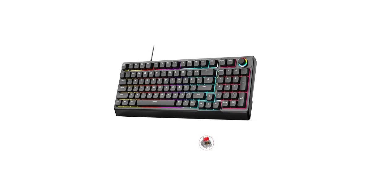 Gegago Mechanical Gaming Keyboard 98Key