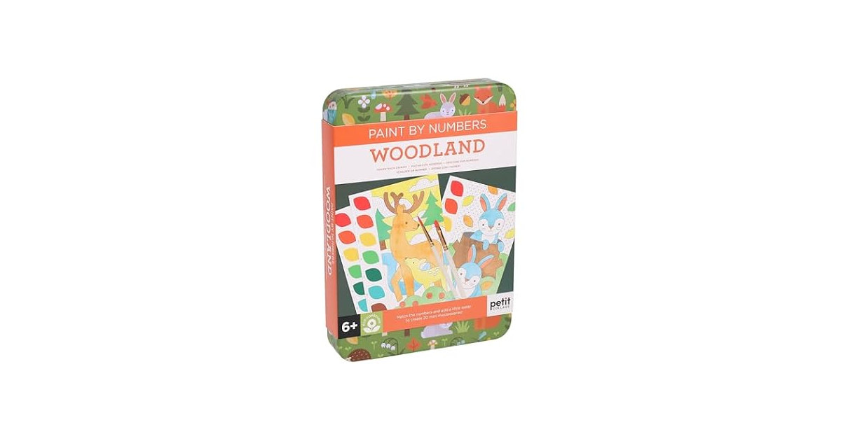 Paint by Numbers: Woodland