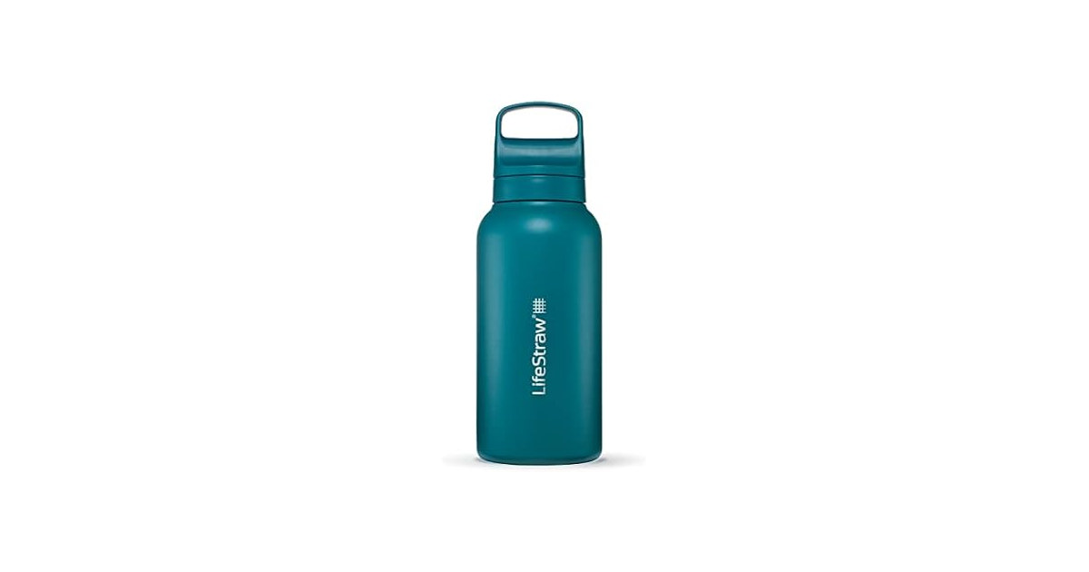 LifeStraw Go 1L Filter Bottle Teal