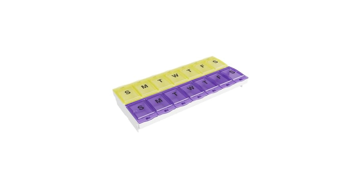 Ezy Dose Weekly 7 Day AM/PM Pill Organizer