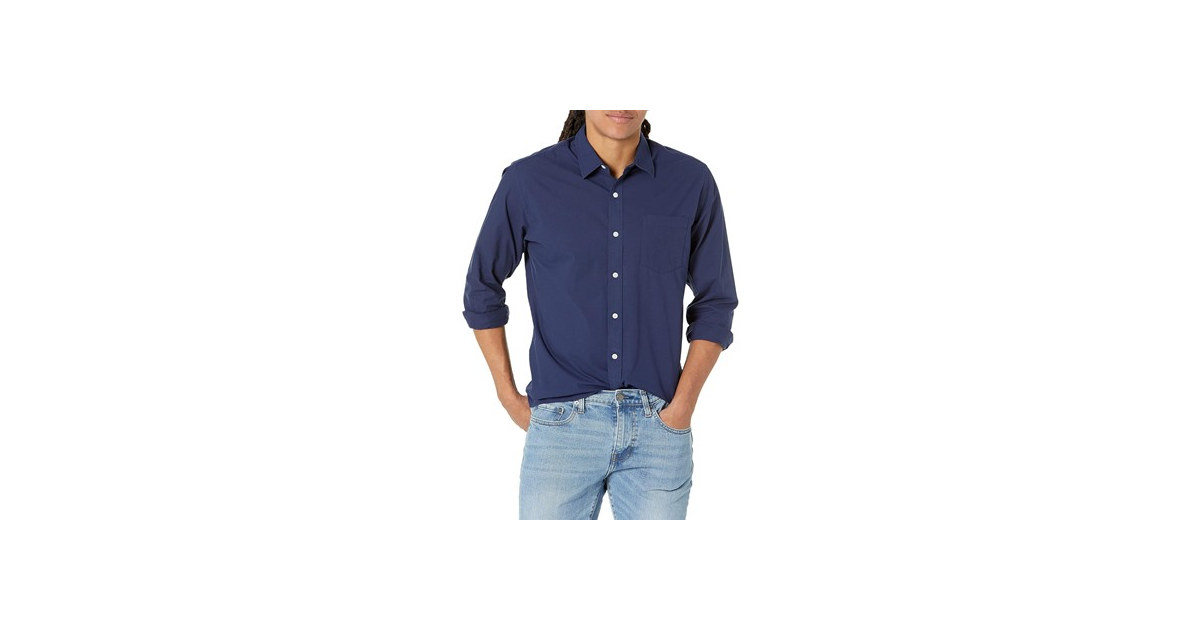 Amazon Essentials Men's Poplin Shirt (XX-Large)
