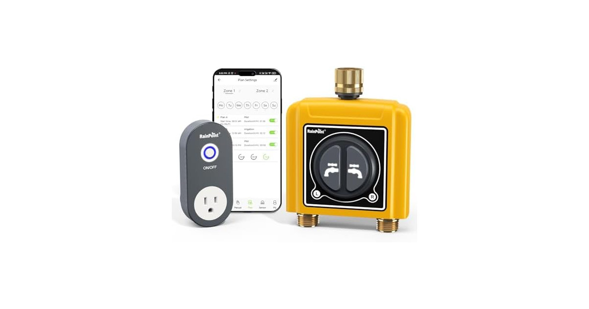 RAINPOINT WiFi 2-Zone Hose Water Timer