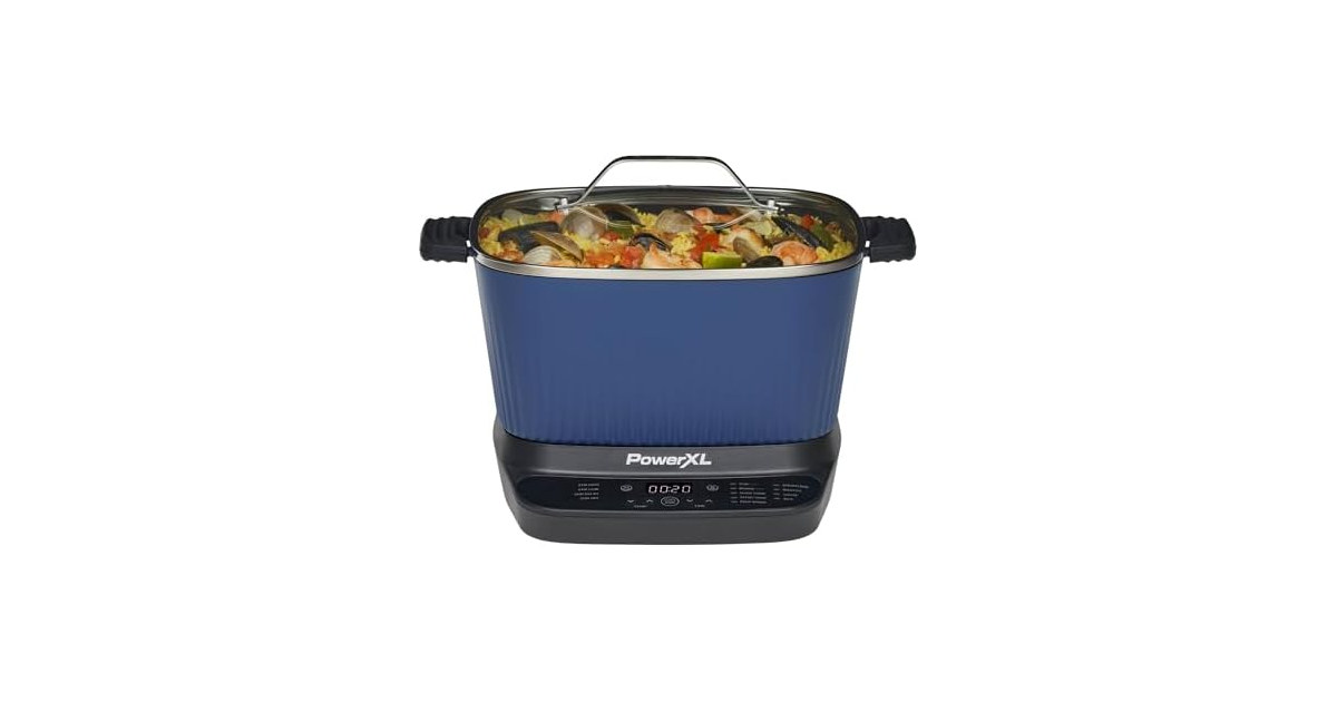 STIRMAX Midnight Blue 7.5QT Digital Multi-Cooker