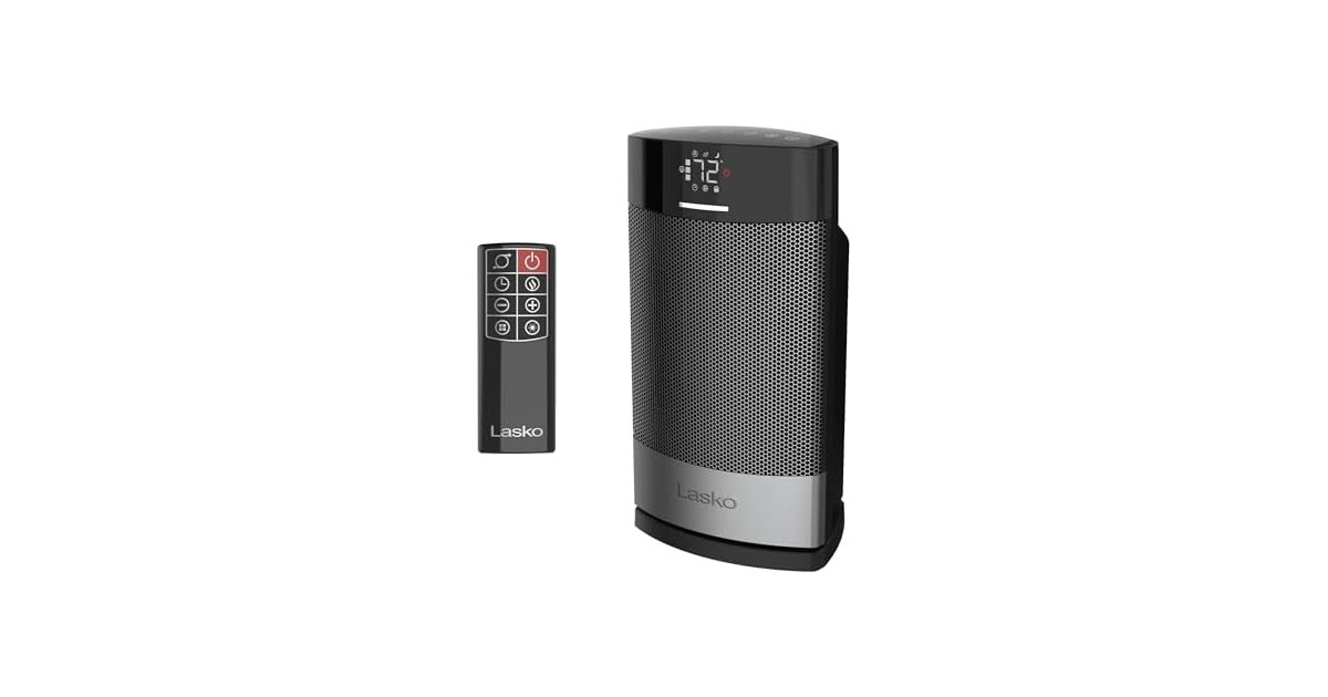 Lasko 12" Ellipse Ceramic Tabletop Space