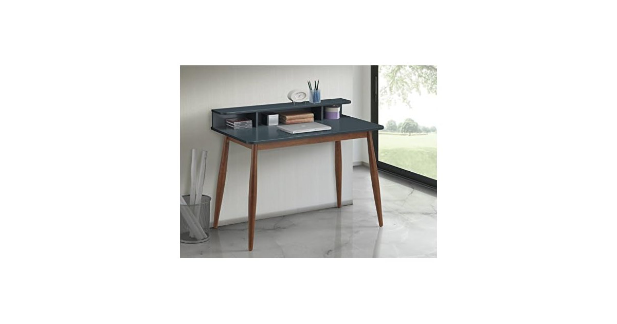 Roundhill Roskilde Office Desk, Gray