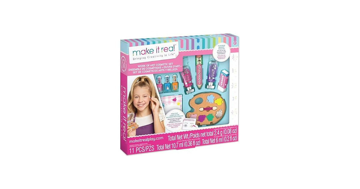 Make It Real: Work of Art Cosmetic Set - 11pc
