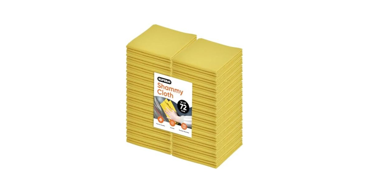 Shammy Towel for Car, Super Absorbent Chamois Cloth