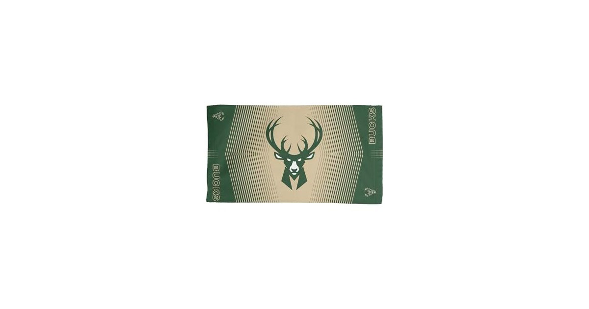 MILWAUKEE BUCKS NBA Hussle Micro Fiber Inches