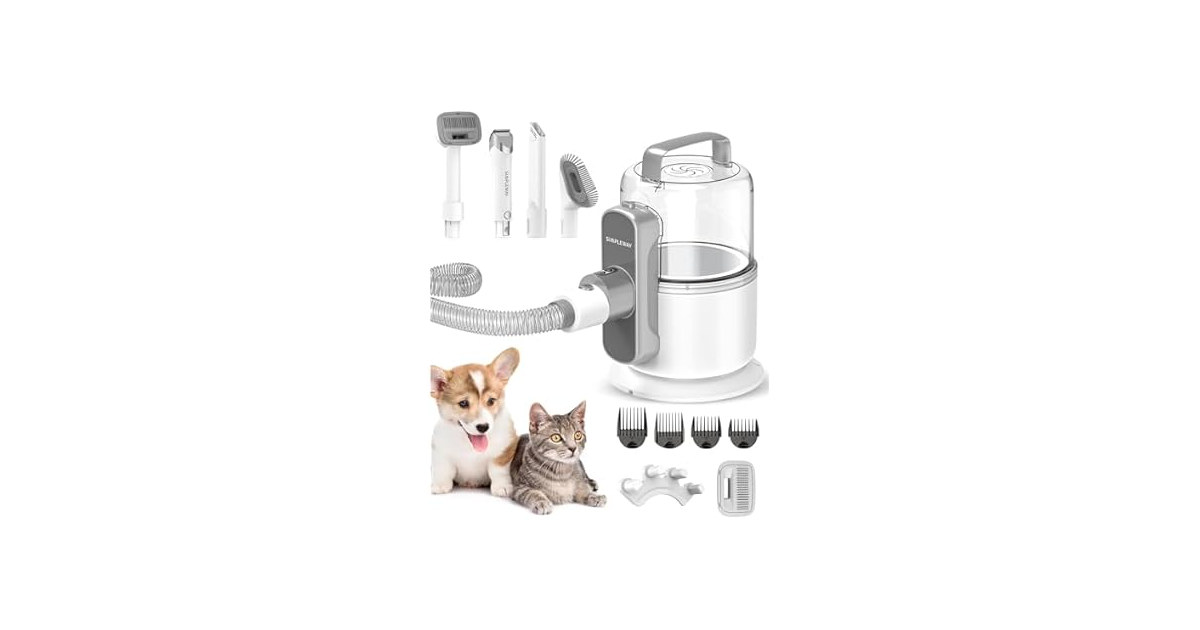 Simple Way Pet Grooming Vacuum and Kit